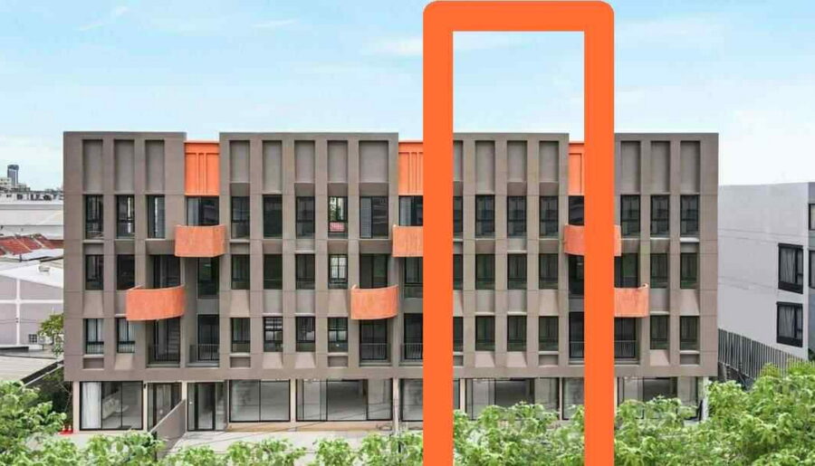 HOME OFFICE ให้เช่า BRITTON ลาดพร้าว 41 แยก 16 มีลิฟต์ 467 sq.m.