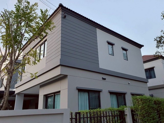 ขาย บ้านแฝด โครงการ วี คอมพาวด์ ราชพฤกษ์-ปิ่นเกล้า หลังมุม