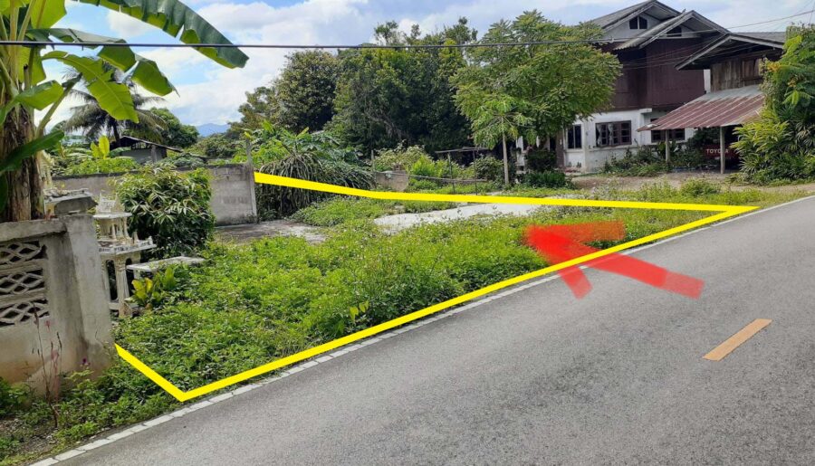 ที่ดินเชียงใหม่ 323 ตรว. ต.ขี้เหล็ก