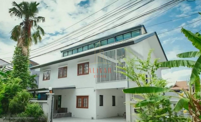 ให้เช่า บ้านเดี่ยว 2ชั้น Renovate ใหม่ทั้งหลัง ย่าน โชคชัย 4