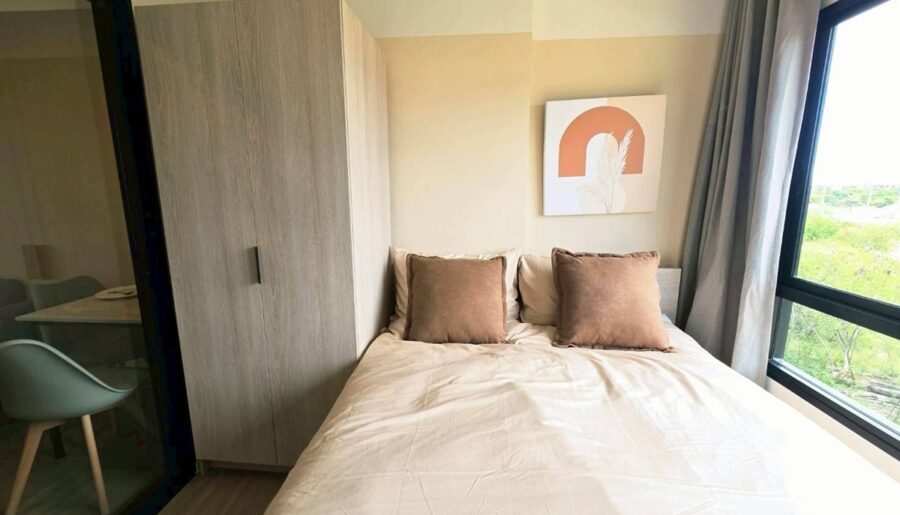 ห้องใหม่ ให้เช่า Dcondo Sense บางแสน คอนโดพร้อมเข้าอยู่…ทำเลติด ตลาดนัดปาร์คอิน เดินถึงได้สบาย ใกล้ ม.บูพาเพียง 5 นาที Tel 0616161426