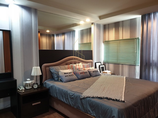 ให้เช่า Condo เฟอร์นิเจอร์ครบครัน The Kris Ratchada 17 ใกล้ MRT