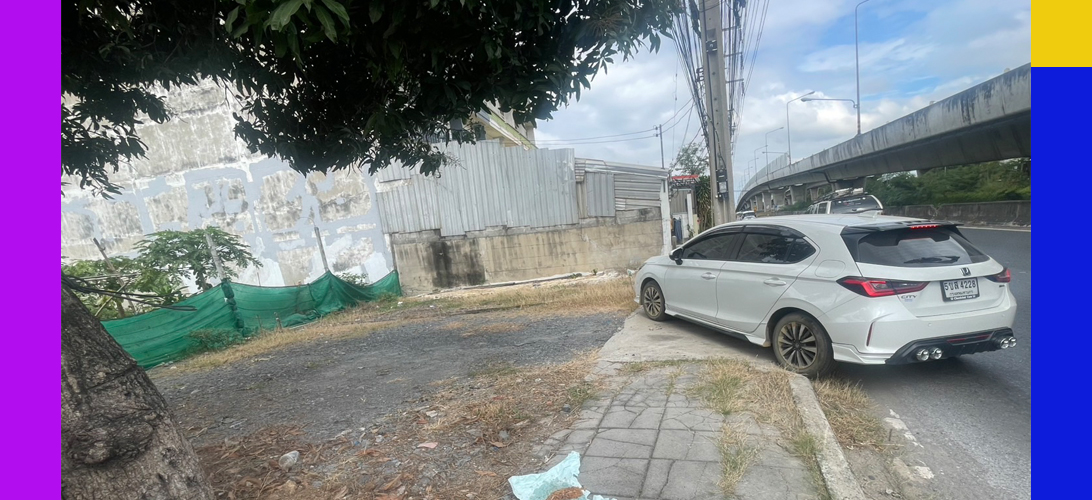 ขาย ที่ดิน มำอพารทเม้นท์คลังสินค้า ราคาถูก เหมาะทำหอพัก ติดถนนใหญ่ ที่ดินสาย5เจ้าของขายเอง